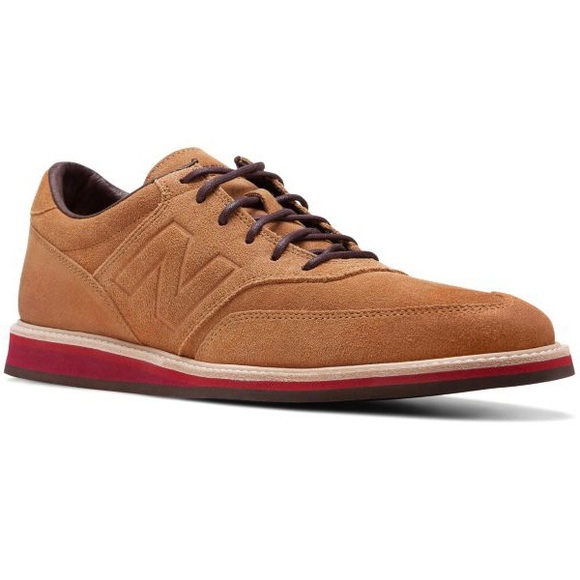 Walking Shoes Mens Brown Suede 